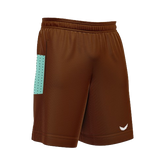 Performance Padel Shorts - Brown